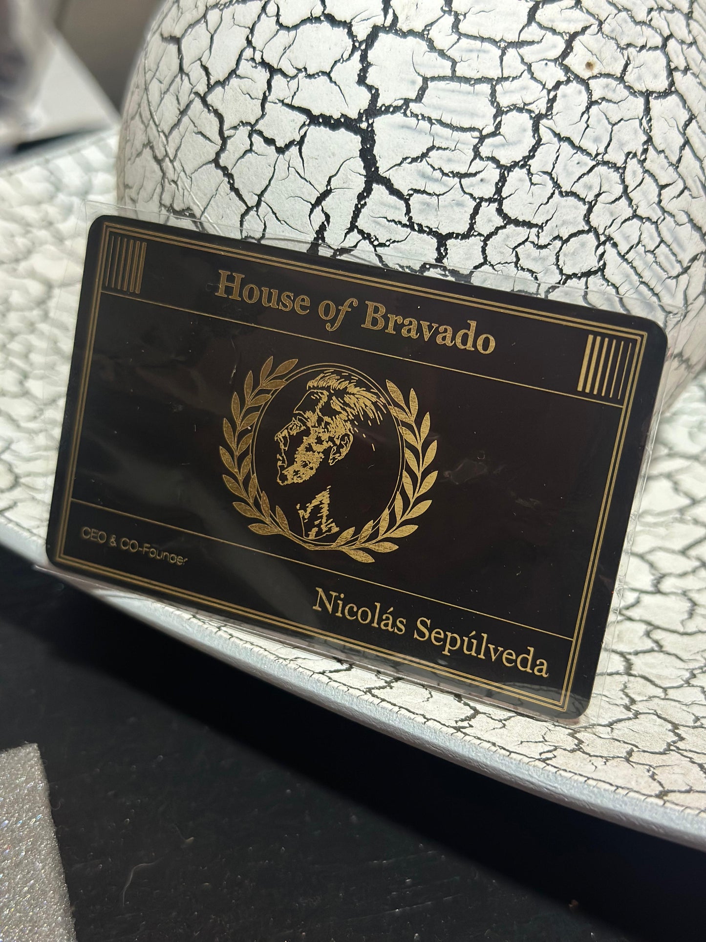 Tarjeta NFC de metal personalizada por grabado laser + Tarjeta de presentación virtual
