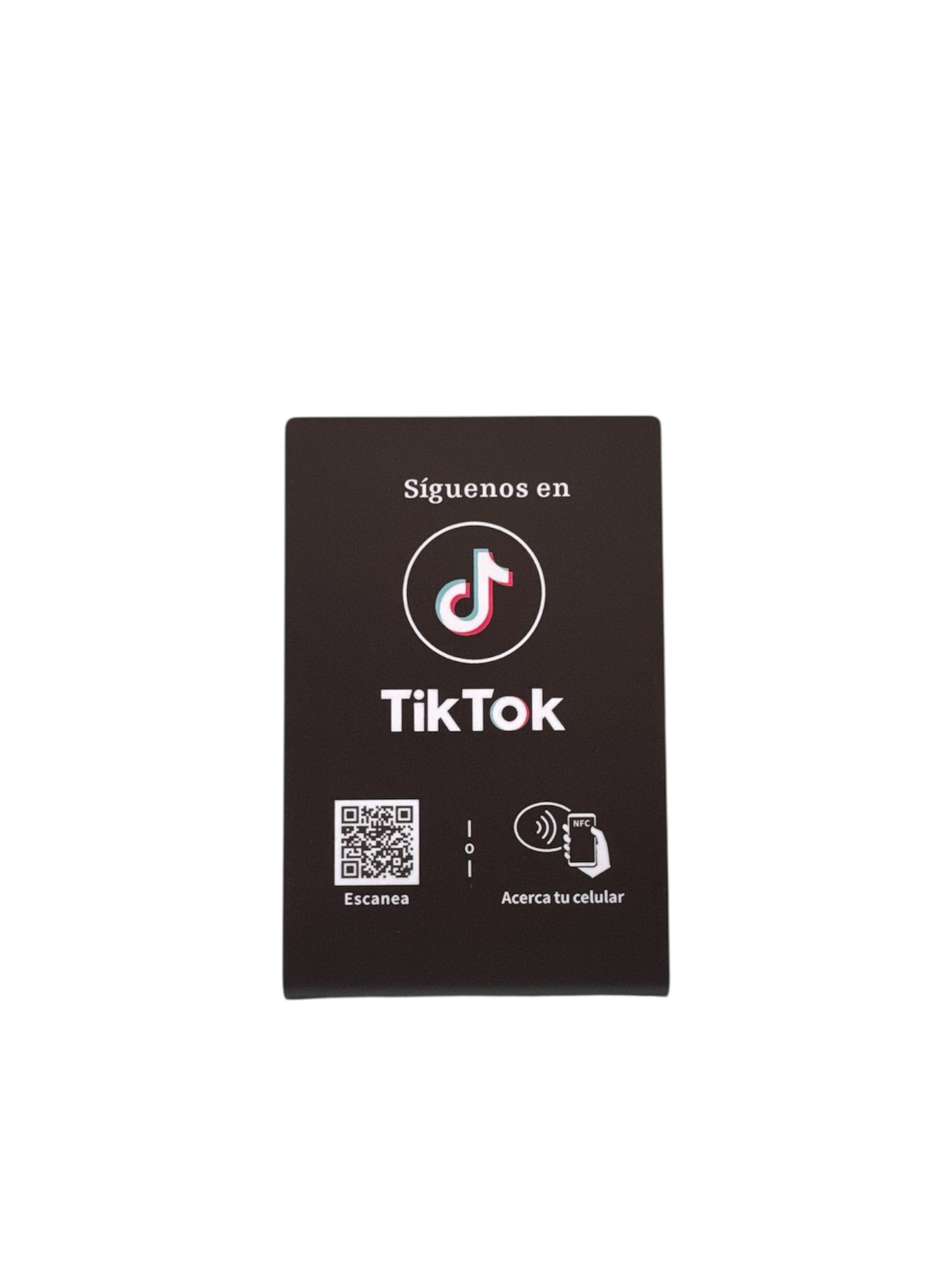 Acrilico NFC para TikTok (Diseño de la foto)