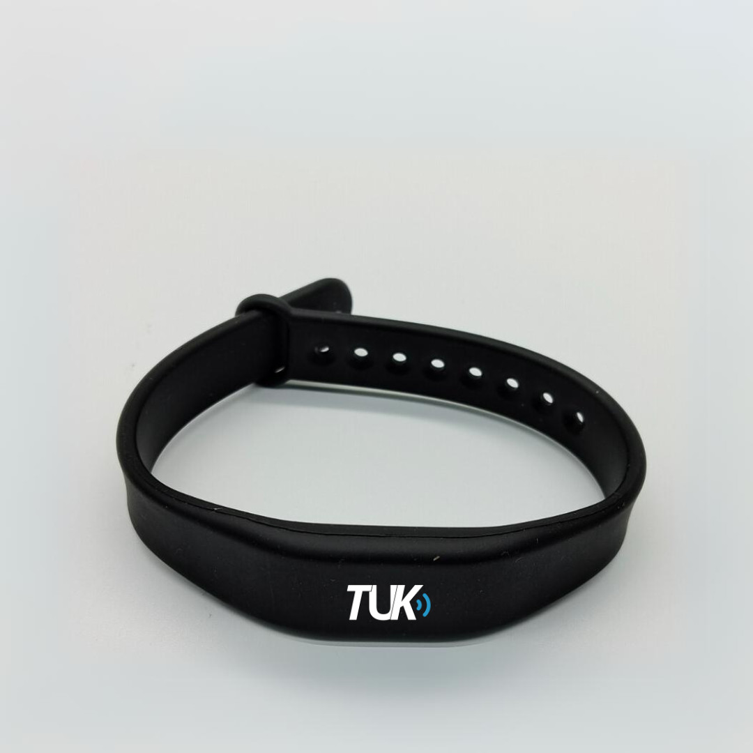 Combo Tarjeta NFC personalizada + Pulsera tuk + Sticker + Tarjeta de presentación virtual.