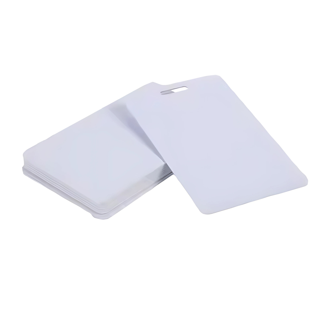 Credencial NFC personalizada con espacio para colgante (Plastico)