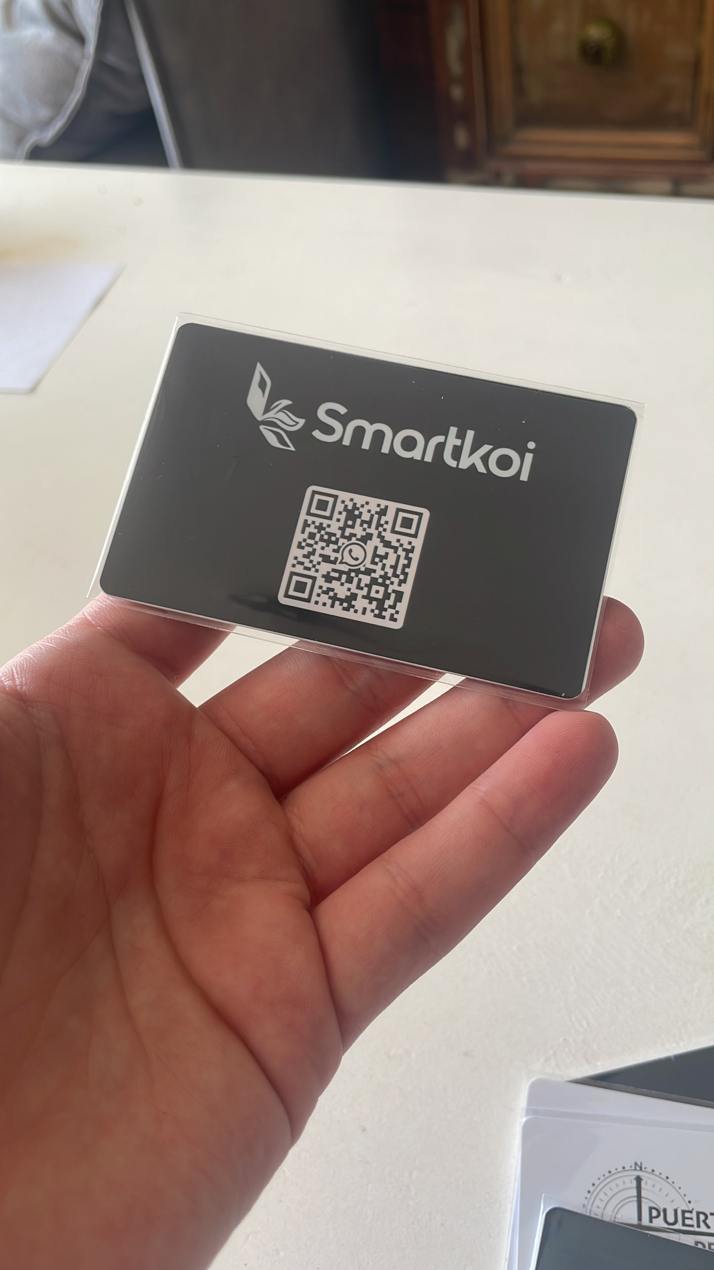 Tarjeta NFC con diseño personalizado (Plastico) + Tarjeta de presentación virtual