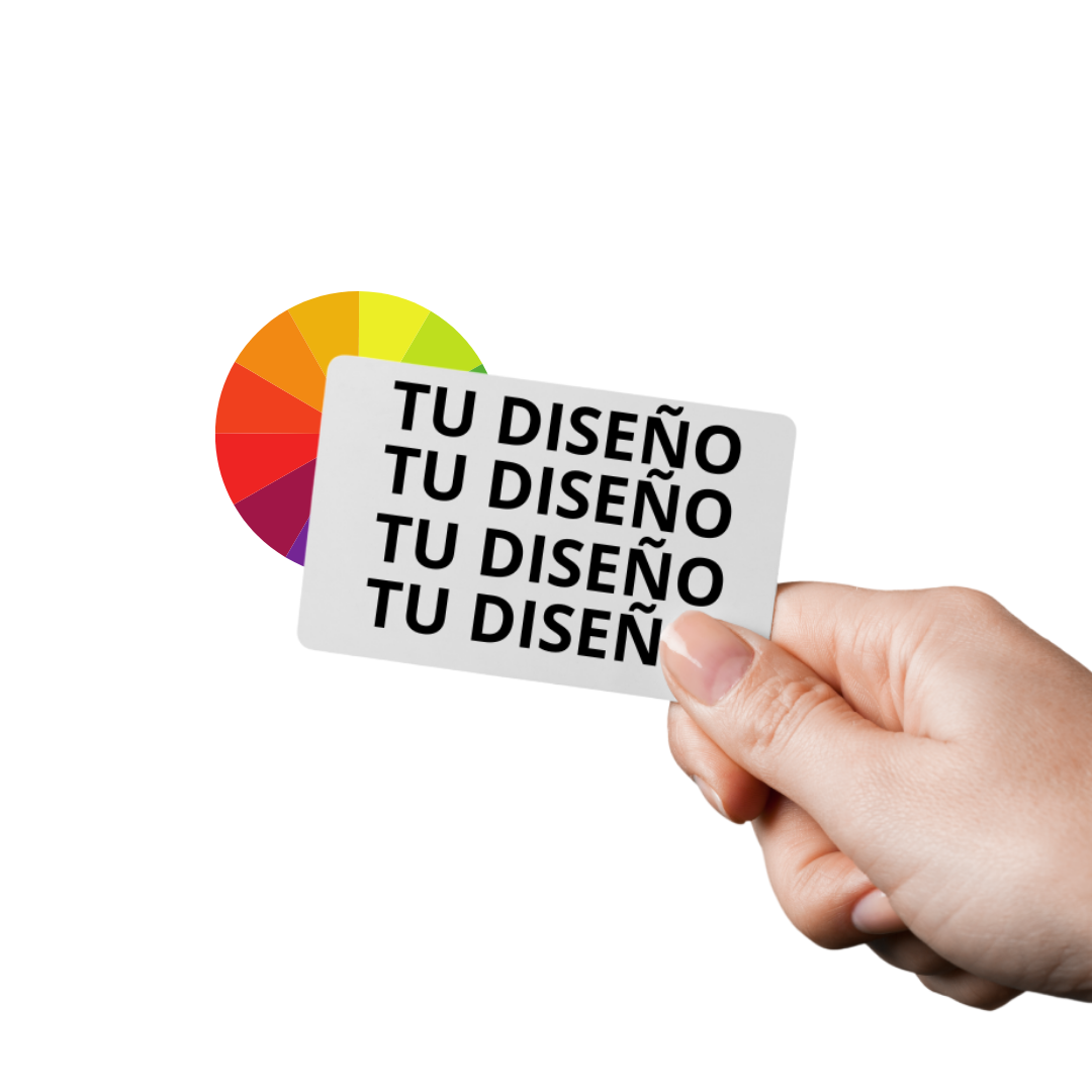 Tarjeta NFC con diseño personalizado (Plastico) + Tarjeta de presentación virtual