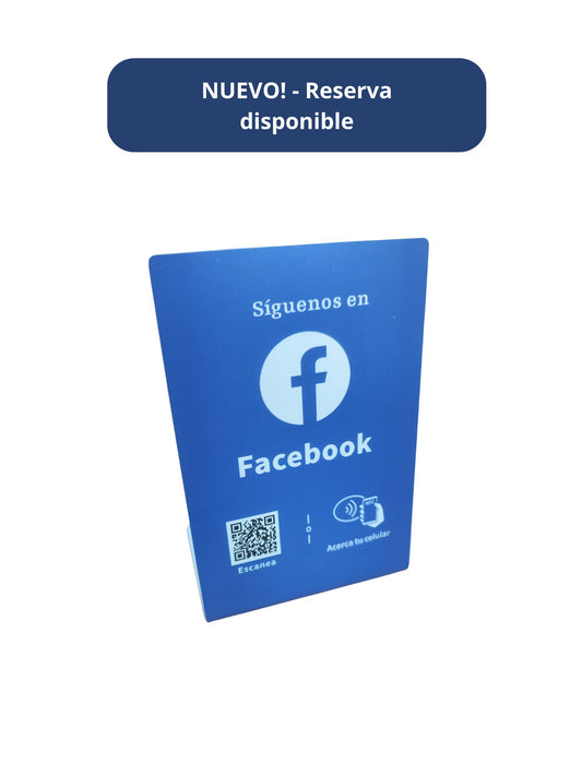 Acrilico NFC para  Facebook (Diseño de la foto)