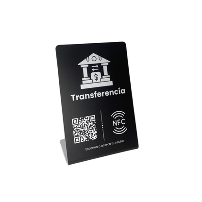 Acrilico NFC para datos de transferencia(Diseño de la foto)