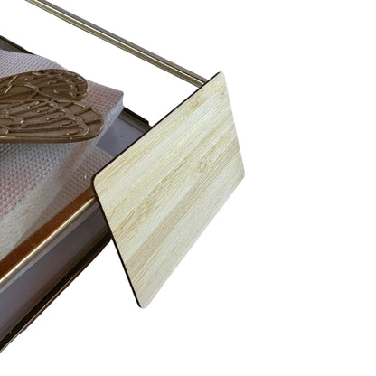 Tarjeta NFC de madera con diseño personalizado