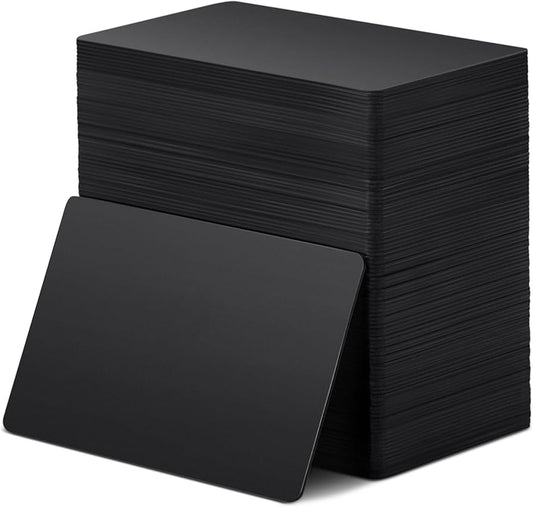 Tarjeta NFC negra Mate + Tarjeta de presentación virtual. (1 UNIDAD)