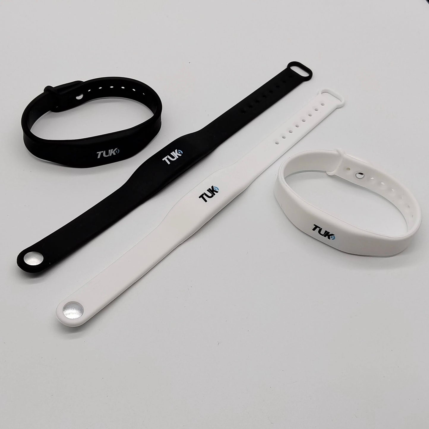 Pulsera NFC con diseño TUK (Diseño de la foto)