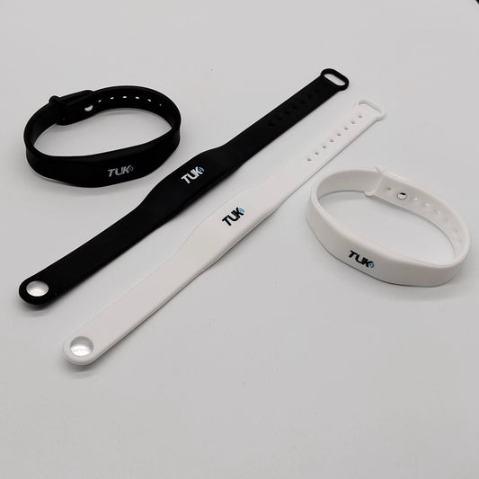 Pulsera NFC con diseño TUK (Diseño de la foto)