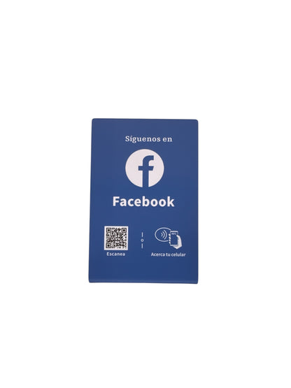 Acrilico NFC para  Facebook (Diseño de la foto)