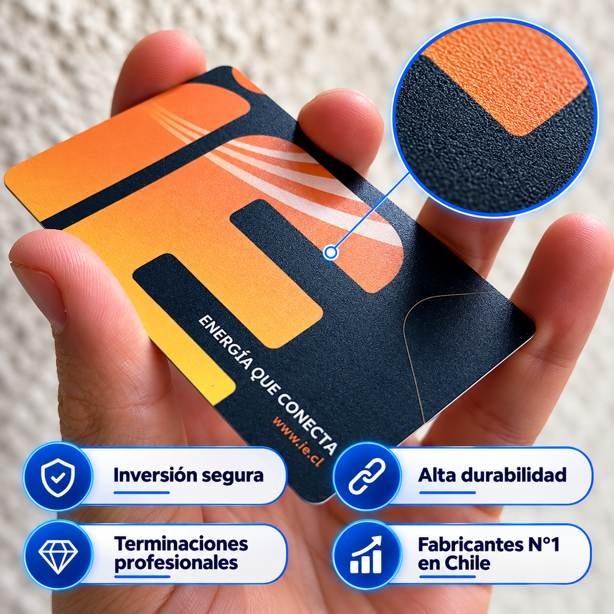 Tarjeta NFC con diseño personalizada en pvc  + Tarjeta de presentación virtual