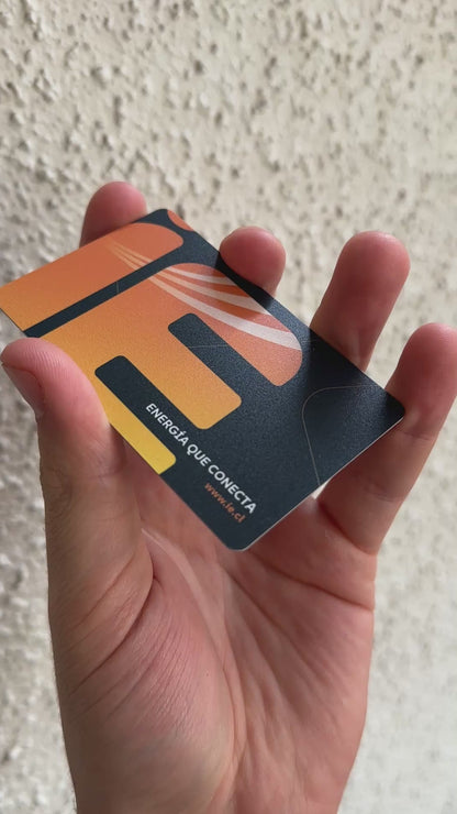 Tarjeta NFC con diseño personalizada en pvc  + Tarjeta de presentación virtual